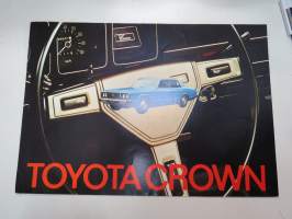 Toyota Crown 1975 -myyntiesite / brochure