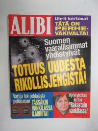 Alibi 2011 nr 1, Myrkkyhoitaja rakastui vankilassa, Seinäjoen vessankaataja Eetu, Porilaismies puukotti ex-naistaan kaupan kassalla, United Brotherhood perustettu