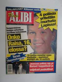 Alibi 1999 nr 12, Turun huumehelvetti, Kiteen seksiralli, Aleksi tappoi Veeran, Raisa Räsänen - katoaminen Tamperella, Miljoonakeikka - 3 täysperävaunua varastettiin