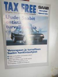 Saab Tax Free - International & Diplomat Sales -myyntiesite / brochure