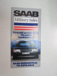 Saab Military Sales -myyntiesite / brochure