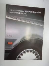 Saab 9000 i16 -myyntiesite / brochure