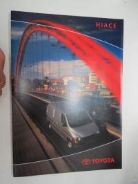 Toyota Hiace 2000 -myyntiesite / brochure