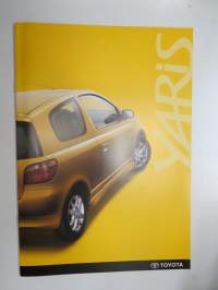 Toyota Yaris 1999 -myyntiesite / brochure