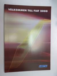 Fiat 2000 - Välkommen till Fiat 2000 - Punto, Bravo, Brava, Marea & Marea Weekend, Coupé, Barchetta -myyntiesite / brochure