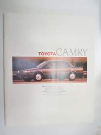 Toyota Camry 1988 -myyntiesite / brochure