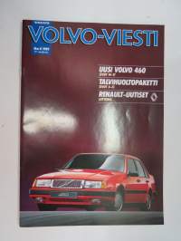 Volvo-Viesti 1989 nr 4 -asiakaslehti / customer magazine