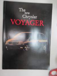 Chrysler Voyager 1996 -myyntiesite / brochure