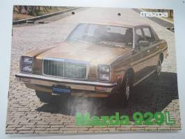 Mazda 929L 1979 -myyntiesite / brochure