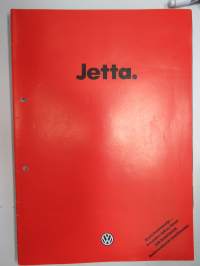 Volkswagen Jetta 1980 -myyntiesite / brochure