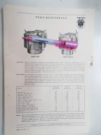 Wärtsilä Peko keittopata malli KGF, KGFEL -myyntiesite / brochure