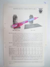 Wärtsilä Konesilta erikoisvaakoja malli KSB & KSC, KSM -myyntiesite / brochure