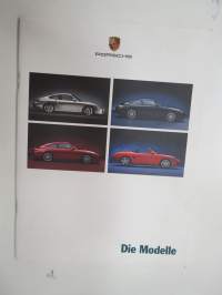 Porsche - Die Modelle 2002 - 911, Boxster -myyntiesite / sales brochure