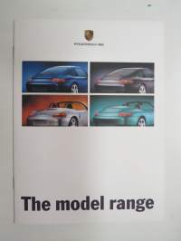 Porsche Model Range 1999 - 911, Boxster -myyntiesite / sales brochure
