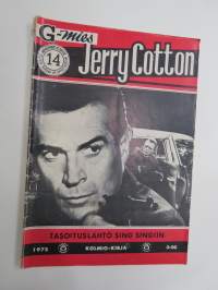 Jerry Cotton 1975 nr 14 Tasoituslähtö Sing Singiin