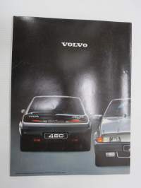 Volvo 440 1990 -myyntiesite / sales brochure