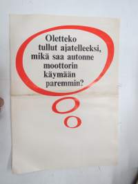 Autolite sytystulpat -myyntiesite / sales brochure