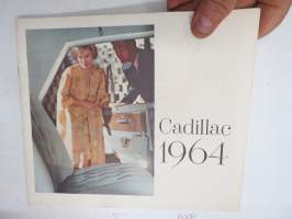 Cadillac 1964 -myyntiesite / sales brochure