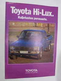 Toyota Hi-Lux -myyntiesite / sales brochure