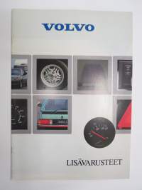 Volvo lisävarusteet 1983 -myyntiesite / sales brochure