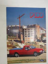 Ford P100 1990 -myyntiesite / sales brochure