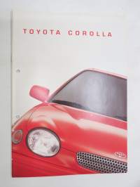 Toyota Corolla 1998 -myyntiesite / sales brochure