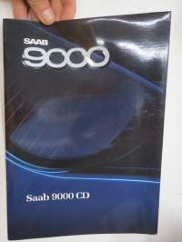 Saab 9000 CD 1988 -myyntiesite / sales brochure
