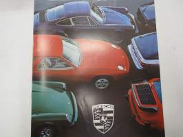 Porsche 924, 911 SC, Turbo, 928 -myyntiesite / sales brochure