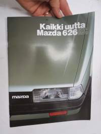 Mazda 626 1983 -myyntiesite / sales brochure