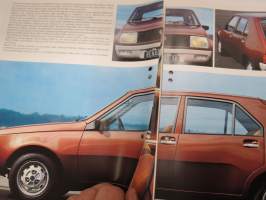 Renault 14 -myyntiesite / sales brochure