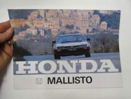 Honda mallisto -myyntiesite / sales brochure