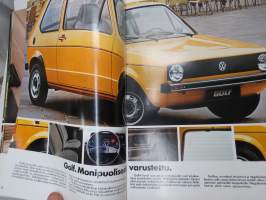 Volkswagen Golf 1978 -myyntiesite / sales brochure