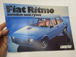 Fiat Ritmo 1979 -myyntiesite / sales brochure