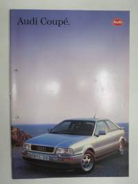 Audi Coupé 1992 -myyntiesite / sales brochure