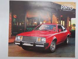 Ford Pinto 1979 -myyntiesite / sales brochure