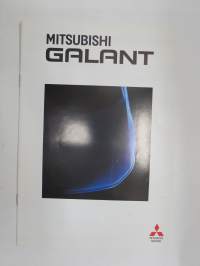 Mitsubishi Galant 1997 -myyntiesite / sales brochure