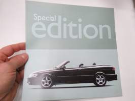 Saab 9-3 Cabriolet Special edition -myyntiesite / brochure