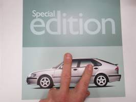 Saab 9-3 Special edition -myyntiesite / sales brochure