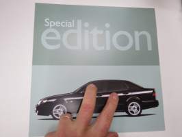 Saab 9-5 Special edition -myyntiesite / sales brochure