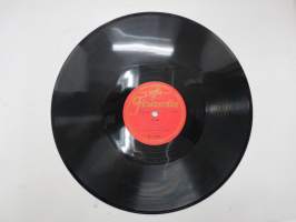 Finlandia P 136, Viljo Vesterinen - Calle Schewen / Yrjö Saarnion polkkayhtye - Tyttöni -savikiekkoäänilevy / 78 rpm 10