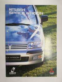 Mitsubishi Space Wagon 1999 -myyntiesite / sales brochure