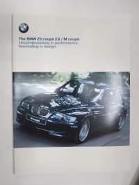 BMW Z3 2.8 / M coupé 1999 -myyntiesite / sales brochure
