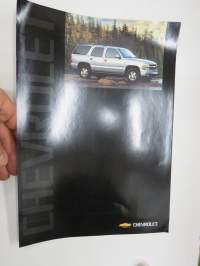 Chevrolet Tahoe -myyntiesite, suomenkielinen / sales brochure, in finnish