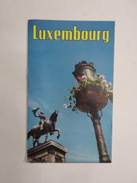 Echternach, Luxembourg -travel brochure / map - matkailuesite / kartta