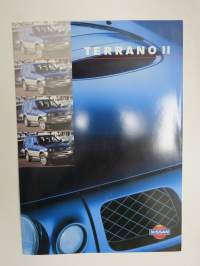 Nissan Terrano II 1999 -myyntiesite / sales brochure