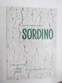 Paraisten Kalkki - Par-Akustik Sordino - Akustiikkalaatta -myyntiesite / sales brochure