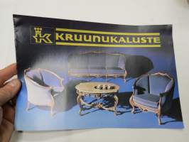 Kruunukaluste 1982 -myyntiesite / sales brochure