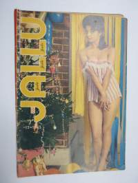 Jallu 1965 nr 12, Beirut yöllä, Seksi viihtyy kongresseissa, Moskovassa puolen yön jälkeen, Pastorinrouva Burnett, Anna Vyrybova, Taina Beryll, Pelikasinot, Jayne...