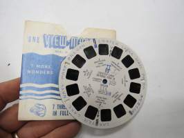 View-Master 22 Crater Lake National Park II Oregon, USA -reel / kuvakiekko
