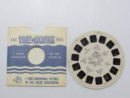 View-Master 253 Carlsbad Caverns National Park III, New Mexico, USA -reel / kuvakiekko